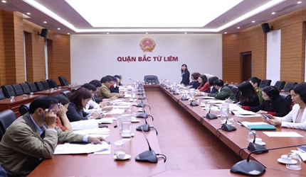 Viện KSND quận Bắc Từ Liêm tham gia buổi làm việc với Hội bảo vệ quyền...